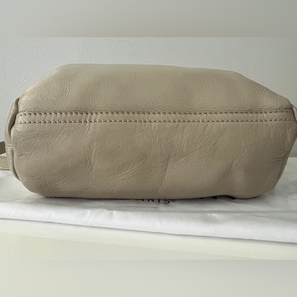 GIVENCHY Sugar Goatskin Leather Mini Pandora Crossbody Bag Handbag, Beige - Picture 12 of 14